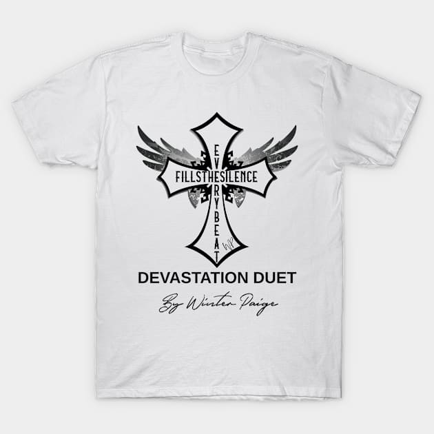 Devastation Beat vs Silence T-Shirt by whitney2202